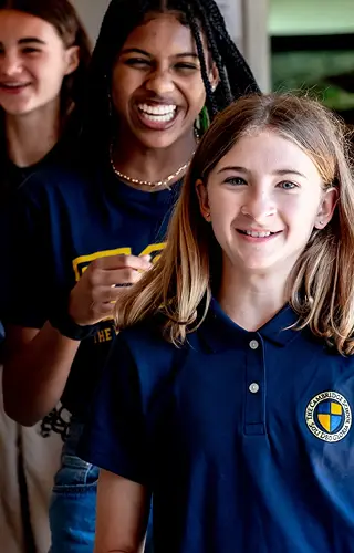 Smiling students